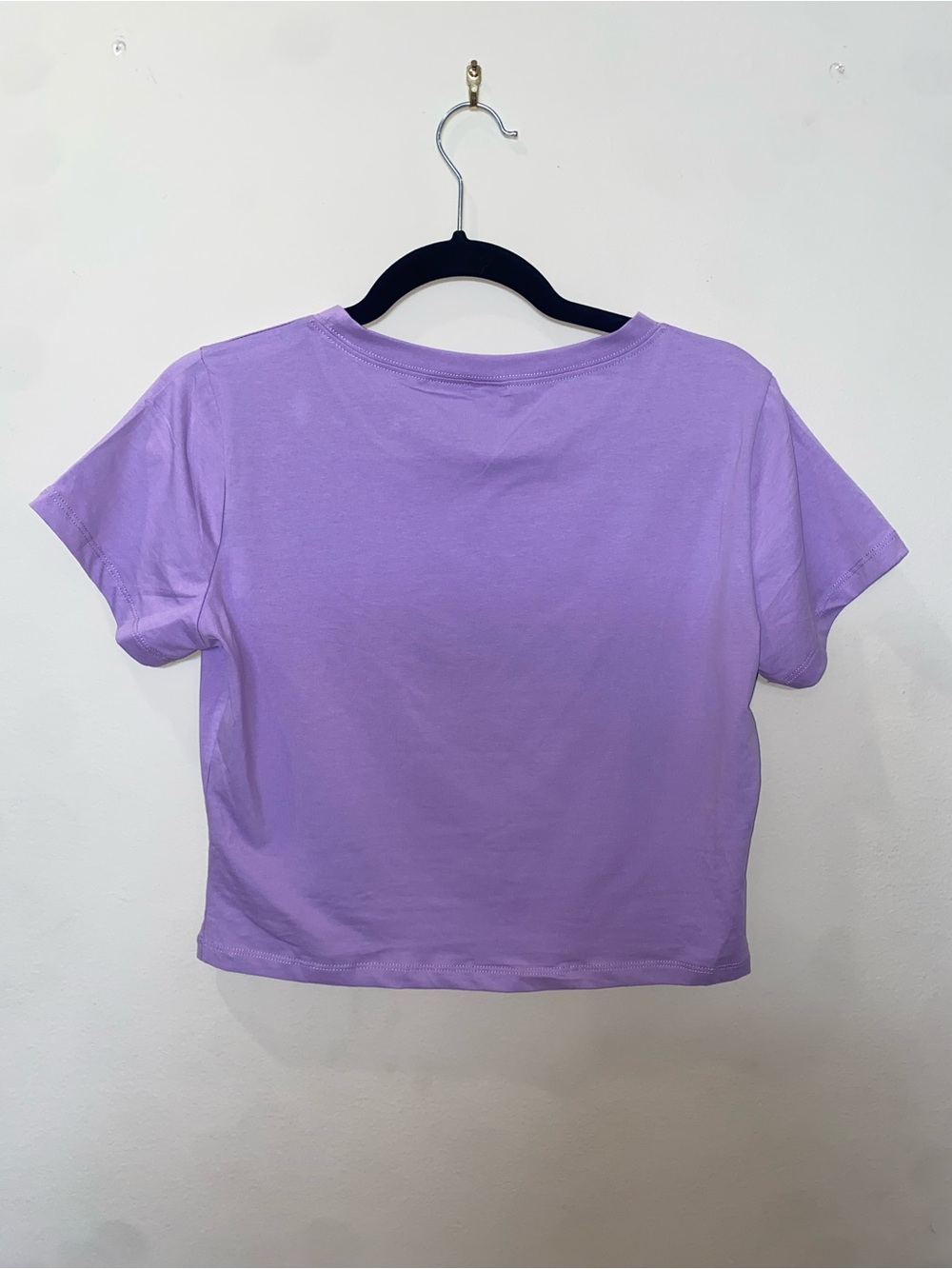 Y2K Purple Graphic Baby Tee - Picture 4 of 5